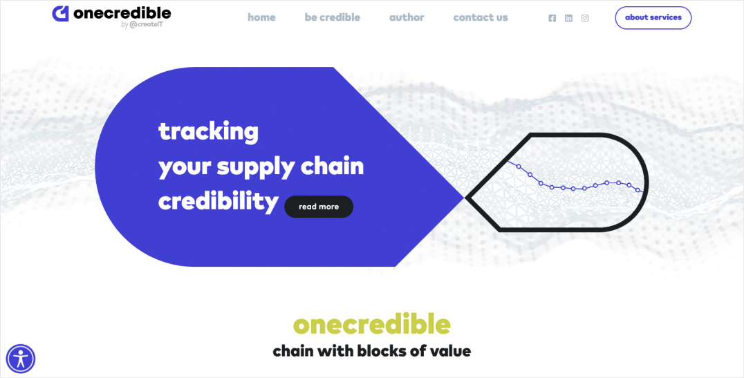 An app with a unique value for supply chains