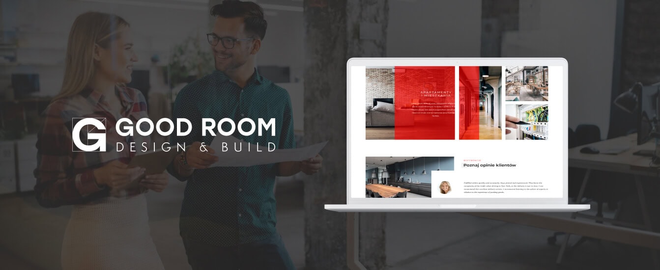 GoodRoom website design