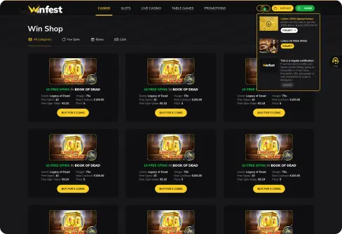 Winfest goal optimizations